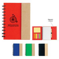 Small Spiral Notebook With Sticky Notes And Flags